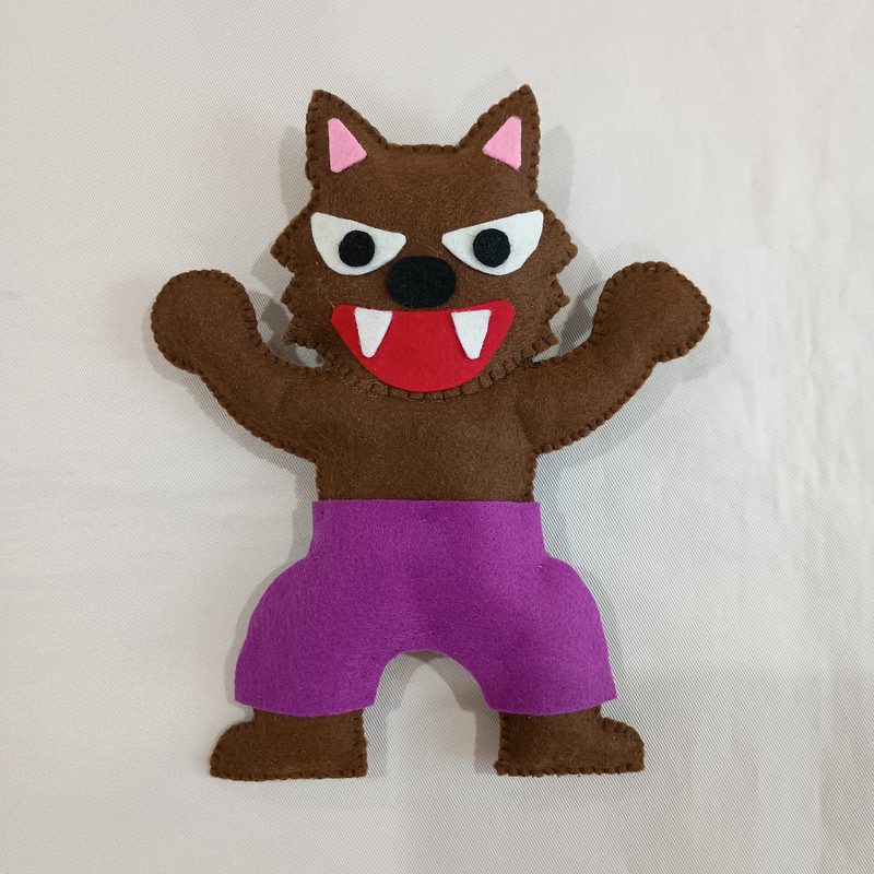 オオカミのパーツ